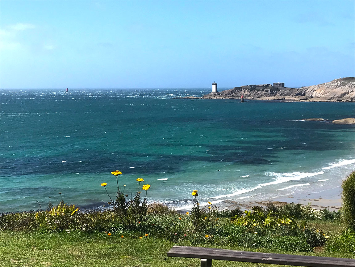 Tag in Le Conquet in bretonischer Architektur